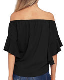 Black Off Shoulder Top