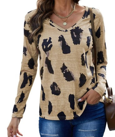 Leopard Print Blouse