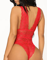 Red Mesh Teddy